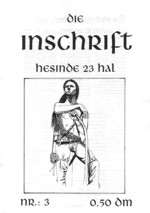 DIE INSCHRIFT #3